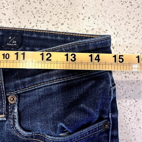 Lucky Brand Sweet Straight Jeans Women 8/29 Dark Wash Mid Rise 31" Inseam - Picture 9 of 10